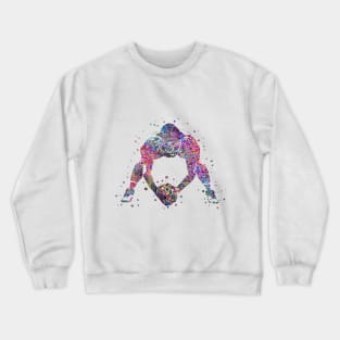 Rugby player Crewneck Sweatshirt